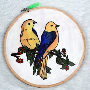 Bird Hoop Art
