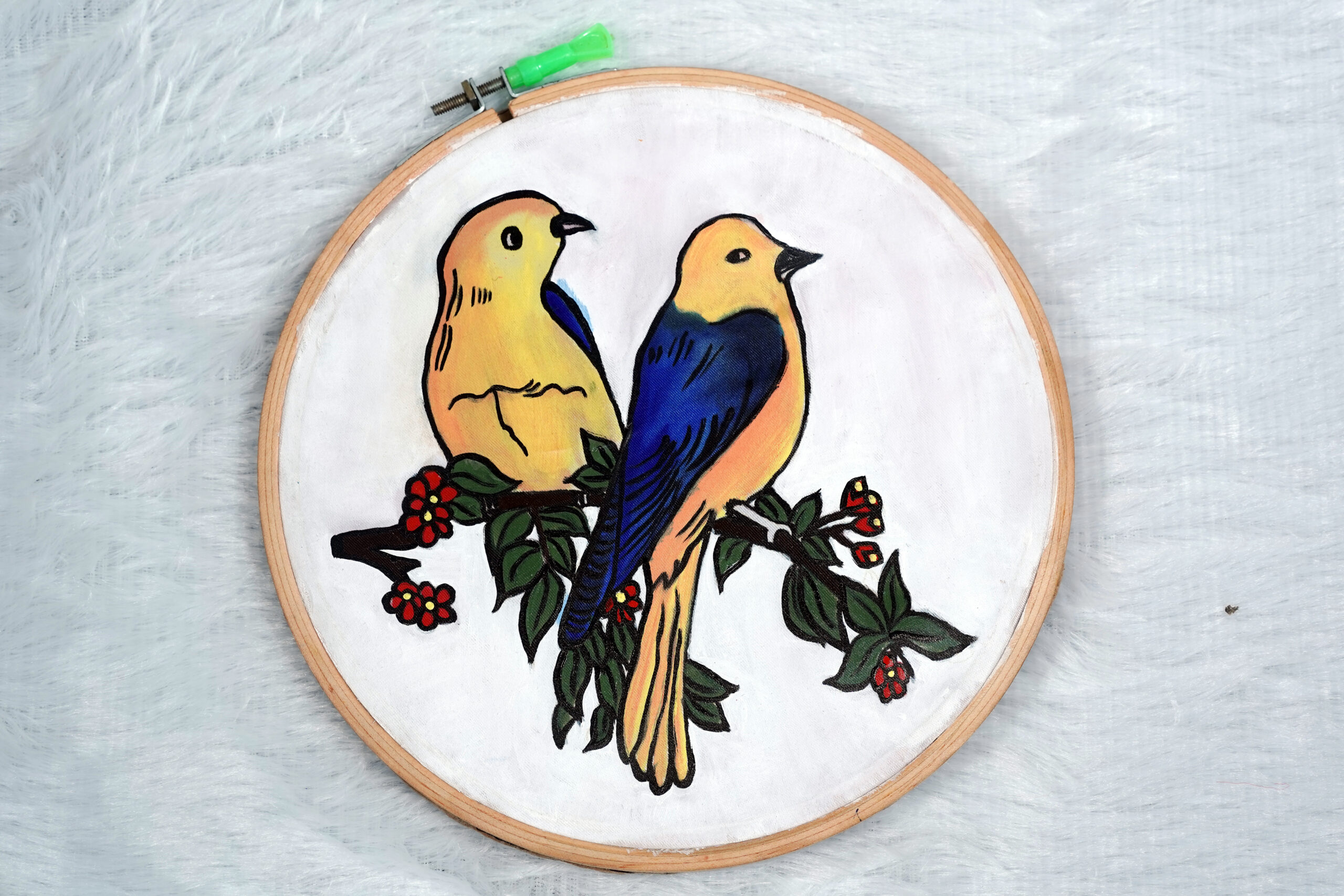 Bird Hoop Art