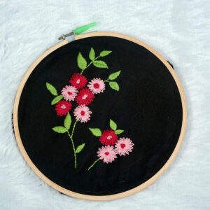Flower Hoop Art